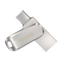 SanDisk Ultra Dual Drive Luxe pamięć USB 512 GB USB Type-A / USB Type-C 3.2 Gen 1 (3.1 Gen 1) Stal nierdzewna