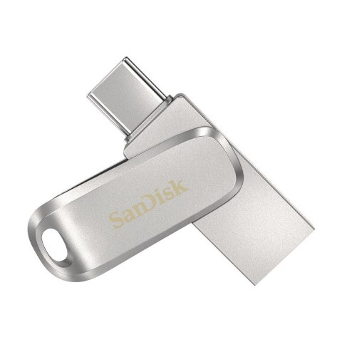 SanDisk Ultra Dual Drive Luxe pamięć USB 512 GB USB Type-A / USB Type-C 3.2 Gen 1 (3.1 Gen 1) Stal nierdzewna