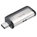 Sandisk Ultra Dual Drive USB Type-C pamięć USB 64 GB USB Type-A / USB Type-C 3.2 Gen 1 (3.1 Gen 1) Czarny, Srebrny