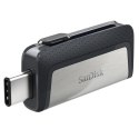 Sandisk Ultra Dual Drive USB Type-C pamięć USB 64 GB USB Type-A / USB Type-C 3.2 Gen 1 (3.1 Gen 1) Czarny, Srebrny