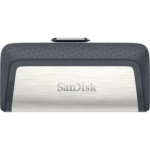 Sandisk Ultra Dual Drive USB Type-C pamięć USB 64 GB USB Type-A / USB Type-C 3.2 Gen 1 (3.1 Gen 1) Czarny, Srebrny