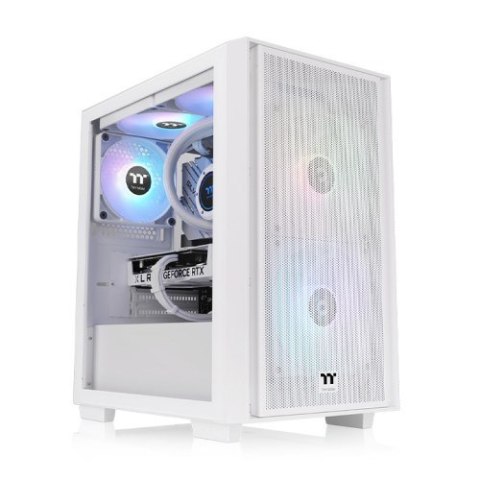 Thermaltake Versa H16 TG ARGB Micro Tower Biały