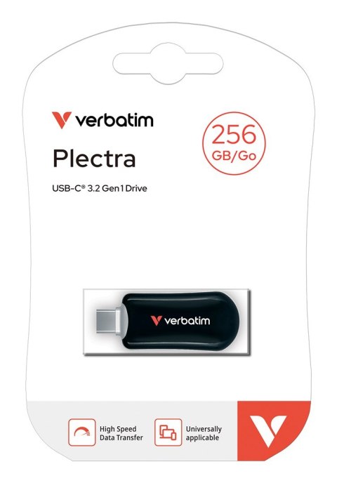 Verbatim 30226 pamięć USB 256 GB USB Type-C 3.2 Gen 1 (3.1 Gen 1) Czarny