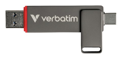 Verbatim Dual QuickStick pamięć USB 512 GB USB Type-A / USB Type-C 3.2 Gen 1 (3.1 Gen 1) Szary