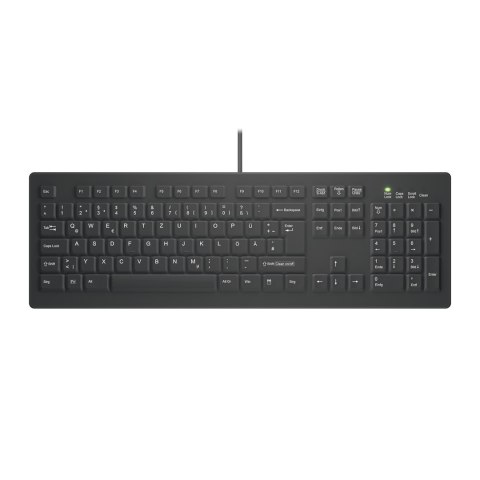 Active Key AK-C8100 klawiatura Medyczna USB QWERTZ Niemiecki Czarny