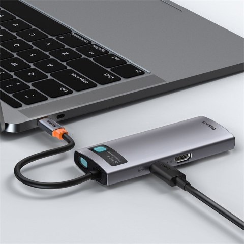 Baseus Metal Gleam USB 3.2 Gen 1 (3.1 Gen 1) Type-C Szary