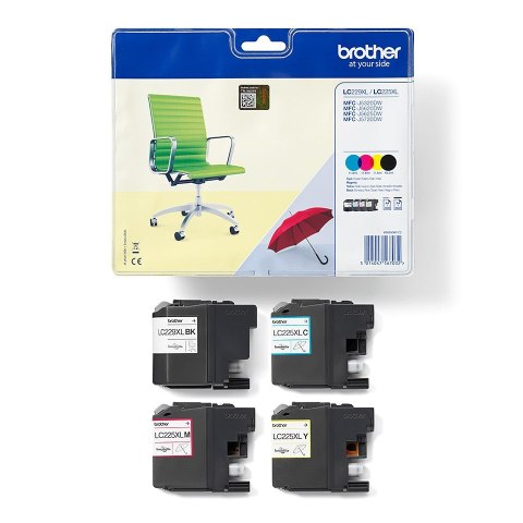 Brother tusz LC-229XL LC229XL i kolorowy (LC229XLVALBP)