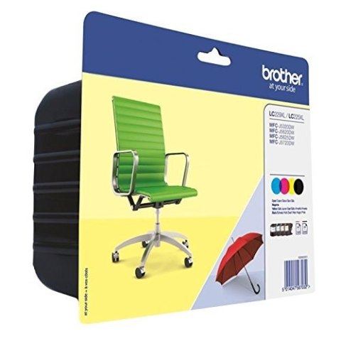 Brother tusz LC-229XL LC229XL i kolorowy (LC229XLVALBP)