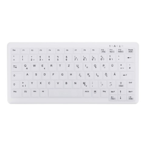 CHERRY AK-C4110 klawiatura Medyczna RF Wireless QWERTZ Niemiecki Biały