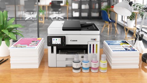 Drukarka Canon MAXIFY GX 7150, Atramentowy, Druk kolorowy, 600 x 1200 DPI, A4, Druk bezpośredni, Biały