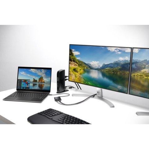 Kensington Bezprzewodowa klawiatura Pro Fit Ergo, z amerykańskim układem klawiszy