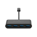 Kensington Koncentrator 4-portowy CH1200, USB-C, 10 Gb/s