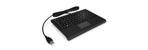 KeySonic ACK-3410 (DE) klawiatura Biuro USB QWERTZ Niemiecki Czarny