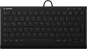 KeySonic KSK-5011ELC (DE) klawiatura Dom USB QWERTZ Niemiecki Czarny