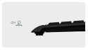 KeySonic KSK-5011ELC (DE) klawiatura Dom USB QWERTZ Niemiecki Czarny