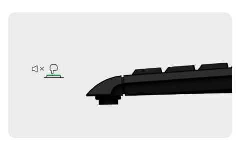 KeySonic KSK-5211ELU (DE) klawiatura Dom USB QWERTZ Niemiecki Czarny