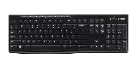 Klawiatura bezprzewodowa Logitech K270 RF Wireless QWERTZ Niemiecki Czarny