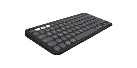 Logitech 920-012203 klawiatura Dołączona myszka Uniwersalne RF Wireless + Bluetooth QWERTZ Niemiecki Grafitowy