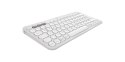 Logitech 920-012204 klawiatura Dołączona myszka Uniwersalne RF Wireless + Bluetooth QWERTZ Niemiecki Biały