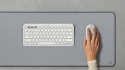 Logitech 920-012204 klawiatura Dołączona myszka Uniwersalne RF Wireless + Bluetooth QWERTZ Niemiecki Biały