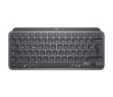 Logitech MX Keys Mini klawiatura Biuro RF Wireless + Bluetooth QWERTZ Niemiecki Grafitowy