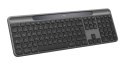 Logitech Signature Slim Solar+ K980 klawiatura Uniwersalne RF Wireless + Bluetooth QWERTZ Niemiecki Grafitowy