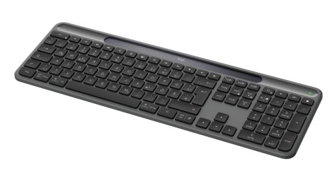 Logitech Signature Slim Solar+ K980 klawiatura Uniwersalne RF Wireless + Bluetooth QWERTZ Niemiecki Grafitowy