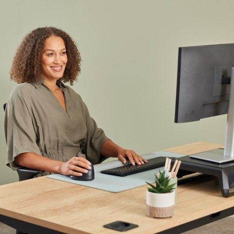 Fellowes 100143579 myszka Uniwersalne Po prawej stronie Bluetooth + USB Type-C Optyczny 1600 DPI