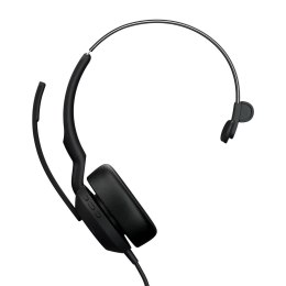 Jabra Evolve2 50 Zestaw słuchawkowy Przewodowa Opaska na głowę Biuro/centrum telefoniczne USB Type-C / USB Type-A Bluetooth Czar