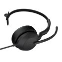 Jabra Evolve2 50 Zestaw słuchawkowy Przewodowa Opaska na głowę Biuro/centrum telefoniczne USB Type-C / USB Type-A Bluetooth Czar