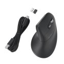 Kensington Pro Fit Ergo MY630 EQ myszka Biuro Po prawej stronie RF Wireless + Bluetooth + USB Type-A 2400 DPI
