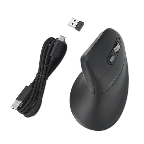 Kensington Pro Fit Ergo MY630 EQ myszka Biuro Po prawej stronie RF Wireless + Bluetooth + USB Type-A 2400 DPI