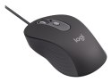 Logitech Signature Wired M520 for Business myszka Biuro Oburęczny USB Type-C Optyczny 4000 DPI