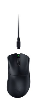 Razer DeathAdder V4 Pro myszka Gaming Po prawej stronie RF Wireless + USB Type-A Optyczny 45000 DPI