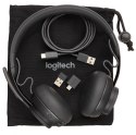Słuchawki z mikrofonem Logitech Zone (981000854) Bluetooth Grafitowy