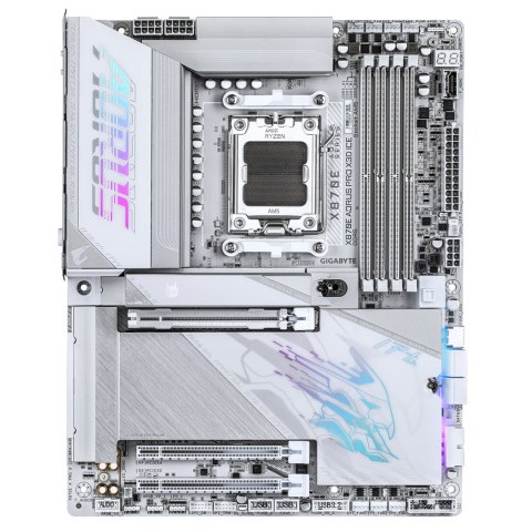 GIGABYTE X870E AORUS PRO X3D ICE AMD X870E Gniazdo AM5 ATX