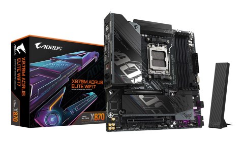 GIGABYTE X870M AORUS ELITE WIFI7 AMD X870 Gniazdo AM5 micro ATX