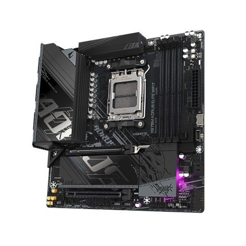 GIGABYTE X870M AORUS ELITE WIFI7 AMD X870 Gniazdo AM5 micro ATX