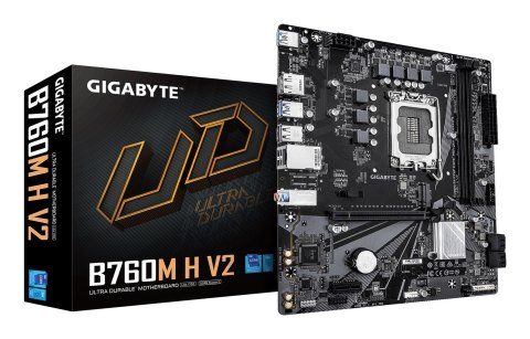 GIGABYTE B760M H V2 płyta główna Intel B760 Express LGA 1700 micro ATX