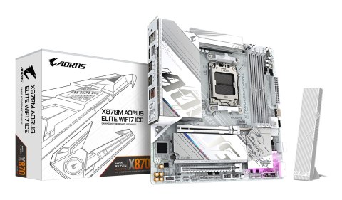 Gigabyte X870M AORUS ELITE WIFI7 ICE (X870,AM5,ATX,DD