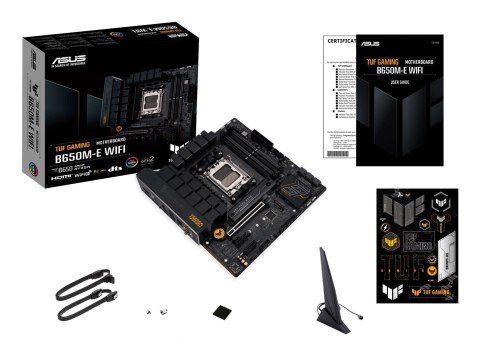 MB AMD B650 SAM5 MATX/TUF GAMING B650M-E WIFI ASUS