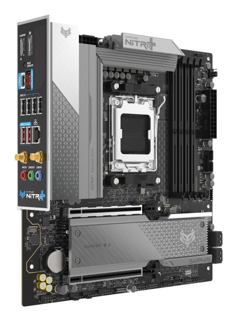 Sapphire NITRO+ B850M WIFI AMD B850 Gniazdo AM5 micro ATX