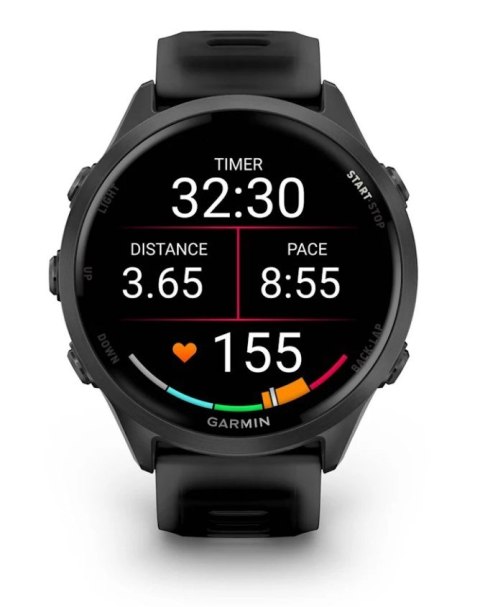 Zegarek Garmin Forerunner 570, 47mm AMOLED Black