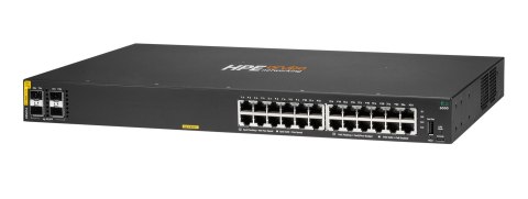 Aruba 6000 24G Class4 PoE 4SFP 370W Zarządzany L3 Gigabit Ethernet (10/100/1000) Obsługa PoE 1U
