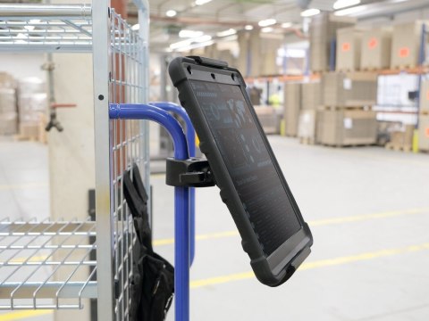 Durable Tought Clamp XL Uchwyt pasywny Komputer przenośny, Telefon komórkowy/Smartfon, Tablet/UMPC Czarny