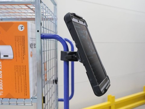 Durable Tought Clamp XL Uchwyt pasywny Komputer przenośny, Telefon komórkowy/Smartfon, Tablet/UMPC Czarny