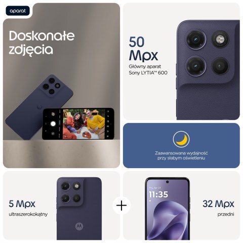 Motorola Moto G17 8/128GB PANTONE Evening Blue