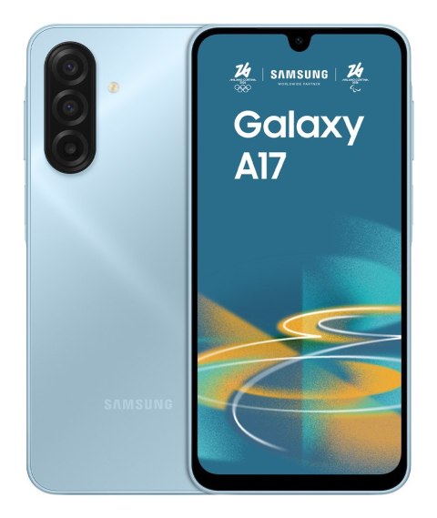 Samsung Galaxy A17 17 cm (6.7") Hybrid Dual SIM 4G USB Type-C 8 GB 256 GB 5000 mAh Jasny Niebieski