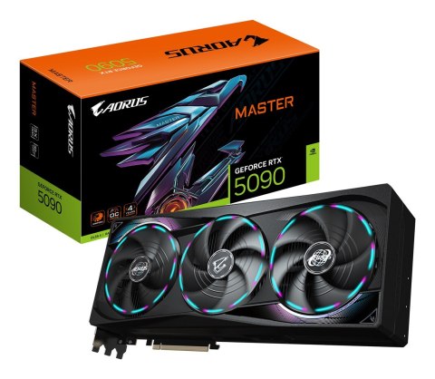 Karta graficzna Gigabyte GeForce RTX 5090 AORUS MASTER 32GB (GV-N5090AORUS M-32GD)