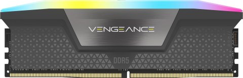 Corsair Vengeance RGB, DDR5-6000, CL36, AMD EXPO - 32 GB Dual Kit, Szary